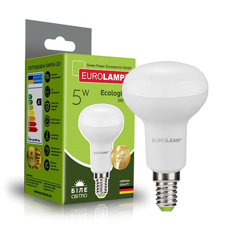 LED-лампа Eurolamp Ecological Series R39 5W E14 4000K, 1 шт